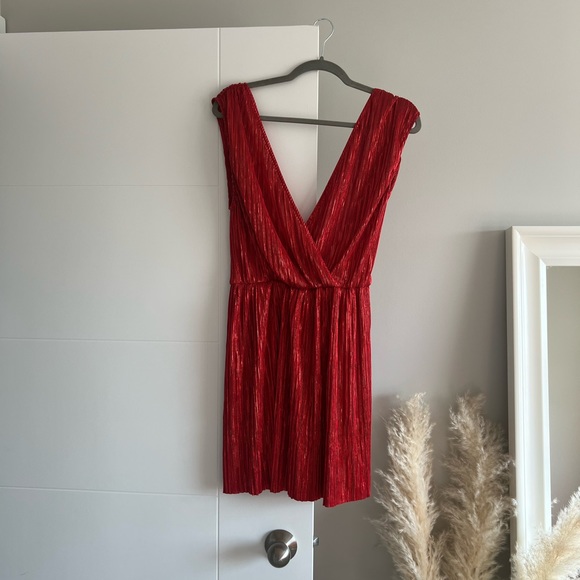 Urban Outfitters Red Mini Dress - L - Picture 1 of 8